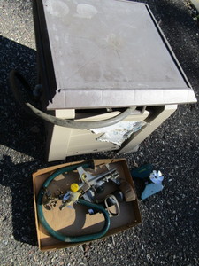 lot 288 image: Hose Reel Cabinet, Sprinklers