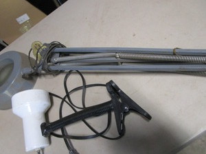 lot 296 image: Lights Magnifying & Clampon