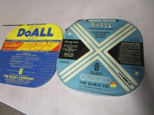 lot 309 image: Band Saw Blades Vintage Cases