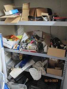 Shelf Contents Bottom 4 Shelves - Shelf Not Included