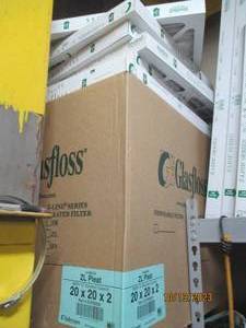 Box plus 6 20x20x2 air filters