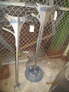 2 Hydroforce SX 15 with leak and SX 12 with bad jets and no spinner