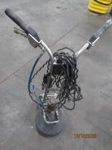 Floor cleaning machine with out of service tag, untested