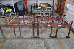 30 x 98 Metal Tank Rack, Fits 4 Tanks - Not For Liquid Tanks