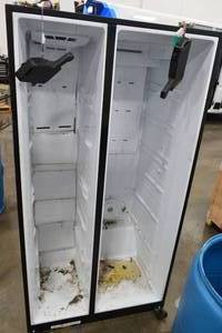 FridgeFreezer for parts aluminum scrap