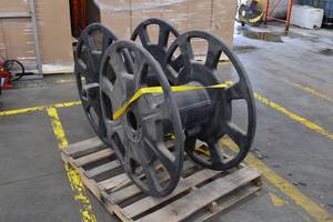 2ct Large Industrial Spools For Vacuum Hose - First Come First Serve