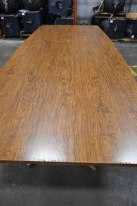 12 Conference Table 5 Across Middle, 4.5 Across Ends - With Legs, No Hardware