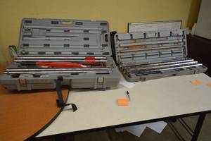 Roberts Power-Lok Stretcher  Extra Steel Pipes with Case