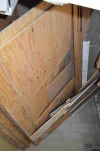 Assorted Plywood, Planks, and Trim Pieces
