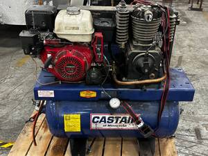 Industrial Compressor For Parts, Not Tested, Tank in Excellent Condition