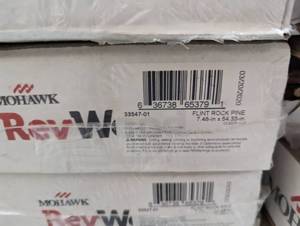 Palette 45 Boxes of Rev Wood Mohawk Hardwood Flooring, Premium Laminate Flooring