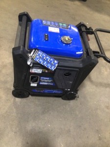 lot 2 image: DUROMAX 9,000-Watt7,600-Watt Dual Fuel Remote Start Inverter Generator with Portable Digital Parallel 50-State- Tested and working as expected - you will receive what you see in the picture