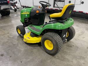 lot 2 image: John Deere L111 Lawn Tractor with 134 hours- No Reserve Price