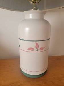 lot 31 image: Primitive Milk Jug Style Lamps