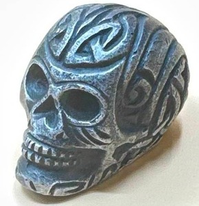 Very Unique Metal Skull
