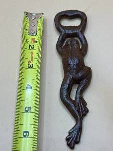 Cast Iron Frog Bottle Opener