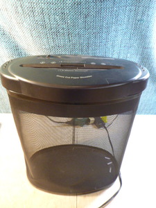 Shredder Essentials Cross-Cut Paper Shredder