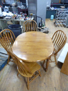 Wood Dinette Set