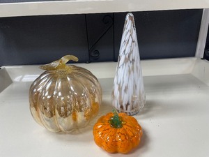 Fall Glass Ware home decor...