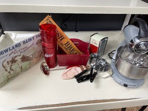 VIntage Misc kitchen items and mixe...