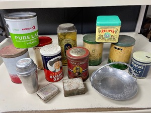 Lot of Misc Vintage Tins...