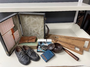 Vintage Mini Suitcase, Antique chil...