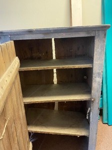 Antique Primitive Cabinet needs lov...