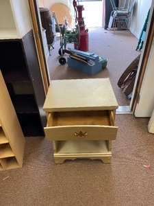 French Prov. style side table...