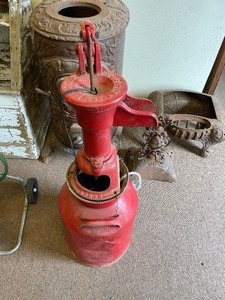 Vintage Metal Milk can and Water Pu...