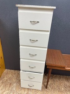Vintage Coffee table, 6-drawer dres...