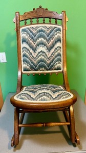 Antique East Lake Folding Chair