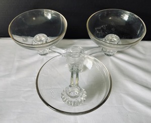 4 Piece Candle Arm Set by Cambridge Glass