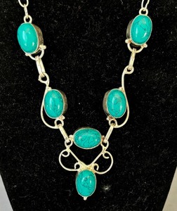 Turquoise Stoned Necklace