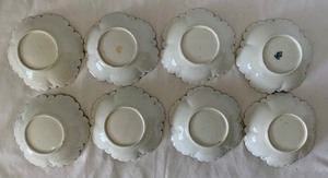 Blue & White Nippon Hat Pin Holder, Blue Onion Bell, English Butter Pats and More