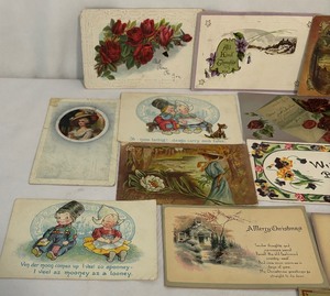 Variety of Vintage Postcards