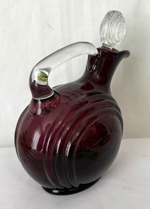 Amazing Amethyst Cruet by Cambridge Glass