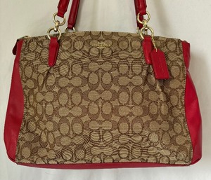 Christie Carryall Signature Handbag by Coach