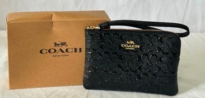 Coach Black Wristlet