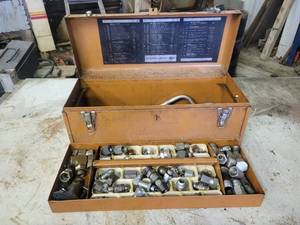 Steel NUDAY Servicegard Toolbox with Assorted Hydraulic Fittings