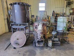 Waste Oil Cleaning System - Heating Tank, Centrifuge and Filters