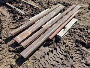 Pallet of Assorted Solid Steel - Rod, Rectangle
