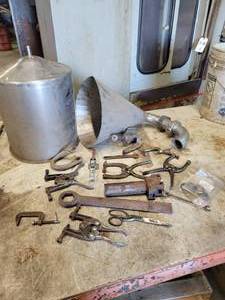 Lot of Misc. Tools, Funnels, Seals, and More
