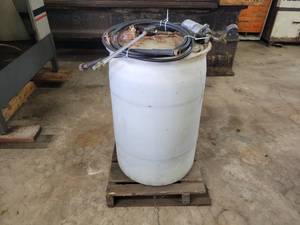 30 Gallon Barrel with Round-Up Weed Killer, 12V Pump and Wand - Diluted and Ready to Spray