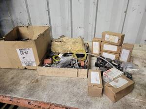 Lot of electrical Switches, Capacitors and More