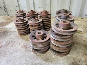 (41) Cast Iron Pulleys