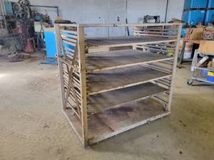 Steel Storage Shelf with Adjustable Shelves
