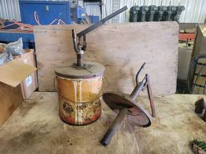 (2) 5- Gallon Pail Grease Pumps