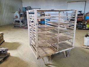 Steel Storage Shelf with Adjustable Shelves