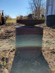 Lot of (90) Steel 14 Diameter Discs
