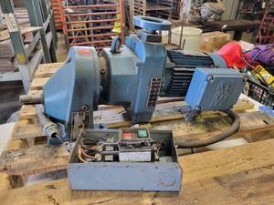 Varimot Electric Motor and Gearbox -